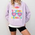 Awesome 5th Grade Graduate Looks Like Class 2023 Graduation Comfort Colors Sweatshirt Orchid