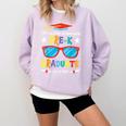What An Awesome Pre-K Graduate Looks Like 2025 Graduation Comfort Colors Sweatshirt Orchid