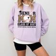 Baseball Senior Class Of 2027 Senior 2027 Graduation Women Comfort Colors Sweatshirt Orchid