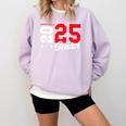 Basketball Senior Night Basketball Senior 2025 Graduation 79 Comfort Colors Sweatshirt Orchid