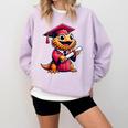 Bearded Dragon Graduation Kindergarten Elementary Girl Boy Comfort Colors Sweatshirt Orchid