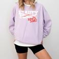Beauty School Graduation Class Of 2018 Comfort Colors Sweatshirt Orchid