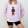 Bigfoot Graduation Shirt Class Of 2018 College Boys Comfort Colors Sweatshirt Orchid