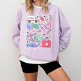 Can’t Talk Right Now Doing Paramedic Nurse Graduation Comfort Colors Sweatshirt Orchid