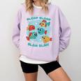 Cartoon Sarcasm Anti-Social Nihilism Introvert Fish Comfort Colors Sweatshirt Orchid Cartoon Sarcasm Anti-Social Nihilism Introvert Fish Comfort Colors Sweatshirt Orchid