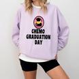 Chemo Graduation Day Victory Support Shirt Comfort Colors Sweatshirt Orchid