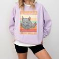 Chinchilla Owner Introvert Chinchilla Comfort Colors Sweatshirt Orchid Chinchilla Owner Introvert Chinchilla Comfort Colors Sweatshirt Orchid