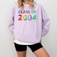 Class Of 2004 School Reunion College Highschool Graduation Comfort Colors Sweatshirt Orchid
