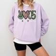 Class Of 2005 Shirt Leopard Senior Graduation Class Reunion Comfort Colors Sweatshirt Orchid