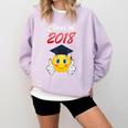 Class Of 2018 Graduation Grad For Her Tee Shirt Comfort Colors Sweatshirt Orchid