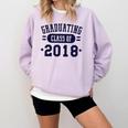 Class Of 2018 Shirts For Seniors Graduation Comfort Colors Sweatshirt Orchid