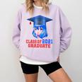 Class Of 2021 Graduate Kawaii Anime Girl School Graduation Comfort Colors Sweatshirt Orchid