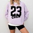 Class Of 2023 Seniors 23 Senior Graduation Idea Comfort Colors Sweatshirt Orchid