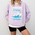 Class Of 2025 Graduation Cruise Senior Graduates Vacation Comfort Colors Sweatshirt Orchid