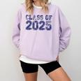 Class Of 2025 Grow With Me Future Graduation Year Comfort Colors Sweatshirt Orchid