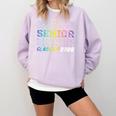 Class Of 2026 Senior 2026 Back To School 2026 Graduation 26 Comfort Colors Sweatshirt Orchid
