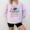 Class Of 2026 Senior Graduation I Did It Comfort Colors Sweatshirt Orchid