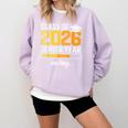 Class Of 2026 Senior Year Loading Senior 2026 Graduation Comfort Colors Sweatshirt Orchid