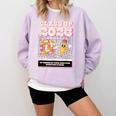 Class Of 2026 Students Graduate 2026 Graduation Comfort Colors Sweatshirt Orchid