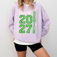 Class Of 2027 Senior 27 High School Graduation Senior 2027 Comfort Colors Sweatshirt Orchid