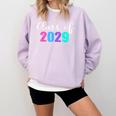 Class Of 2029 Shirt 2nd Grade Onto 3rd Grade Graduation Tee Comfort Colors Sweatshirt Orchid