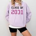Class Of 2031 Graduation T-Shirt Comfort Colors Sweatshirt Orchid