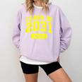 Class Of 2031 Shirts For Kindergarten Photo To Graduation Comfort Colors Sweatshirt Orchid