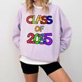 Class Of 2035 Grow With Me Kindergarten Graduation Comfort Colors Sweatshirt Orchid