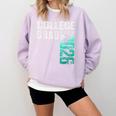 College Grad Class Of 2026 Graduation Comfort Colors Sweatshirt Orchid