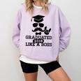 College High School Graduation Grad 2018 Shirt Comfort Colors Sweatshirt Orchid
