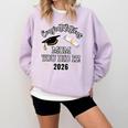 Congratulations Mom You Did It Mom Graduation 2026 Comfort Colors Sweatshirt Orchid