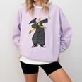 Cool Graduation Dab Dabbing Senior 2019 Grad Comfort Colors Sweatshirt Orchid