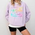 Custodian Life Graduation Day Last Day Of School Tie Dye Comfort Colors Sweatshirt Orchid