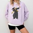 Dabbing Graduation Class Of 2023 Shirt History Month Comfort Colors Sweatshirt Orchid