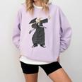 Dabbing Graduation Class Of 2024 Men Graduation Comfort Colors Sweatshirt Orchid