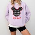 Disney Graduation Rad Grad Comfort Colors Sweatshirt Orchid