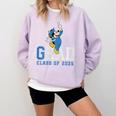 Disney Mickey Mouse 2025 Graduation Class Of '25 Rad Grad Premium Tri-Blend Comfort Colors Sweatshirt Orchid