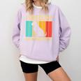 I Like Dogs And Maybe 3 People Introvert Comfort Colors Sweatshirt Orchid