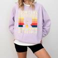 I Don't Like Morning People Introvert Introverted Antisocial Comfort Colors Sweatshirt Orchid