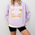 EdD Doctor Of Education Daughter Doctorate Graduation Comfort Colors Sweatshirt Orchid