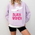 Educated Women Graduation Shirt Comfort Colors Sweatshirt Orchid