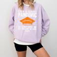 Elementary School 2021 Degree Graduation Graduate Comfort Colors Sweatshirt Orchid