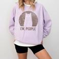 Ew People Introvert Cat Meow Cat Lover Men Women Kids Comfort Colors Sweatshirt Orchid Ew People Introvert Cat Meow Cat Lover Men Women Kids Comfort Colors Sweatshirt Orchid