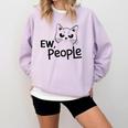Ew People Introverts Stay Home Socially Awkward Comfort Colors Sweatshirt Orchid Ew People Introverts Stay Home Socially Awkward Comfort Colors Sweatshirt Orchid