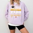 Family Graduation Party Proud Brother Of A 2026 Graduate Comfort Colors Sweatshirt Orchid