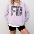 Fire Academy Graduation T-Shirt Firefighter Support Tee Comfort Colors Sweatshirt Orchid