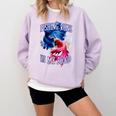 Fishing Runs In My Blood Introvert Hobby Antisocial Comfort Colors Sweatshirt Orchid