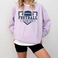 Football Senior Night Football Senior 2025 Graduation 44 Comfort Colors Sweatshirt Orchid