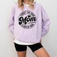 Forget The Grad Mom Survived Class Of 2025 Graduation 2025 Comfort Colors Sweatshirt Orchid