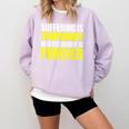 FUnny MBA Student Mastered It Masters Degree Graduation Comfort Colors Sweatshirt Orchid